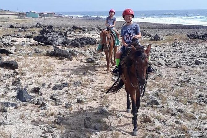 Horseback Riding 2 Hour SUNSET , Rock Formation / Countryside and Beach Ride - Health and Safety Guidelines