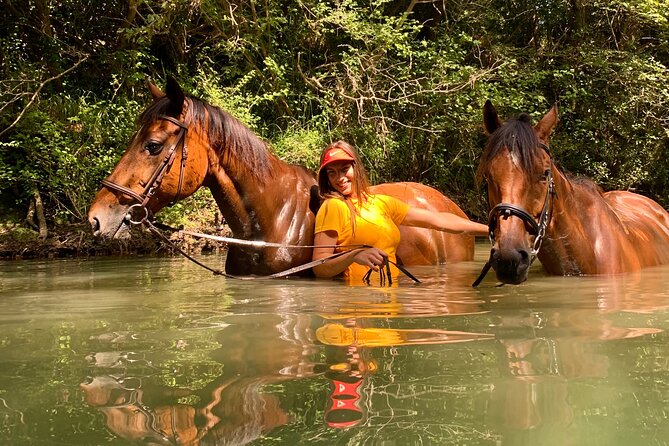 Horseback Riding Across River Ljuta With Transport - Exploring River Ljuta on Horseback