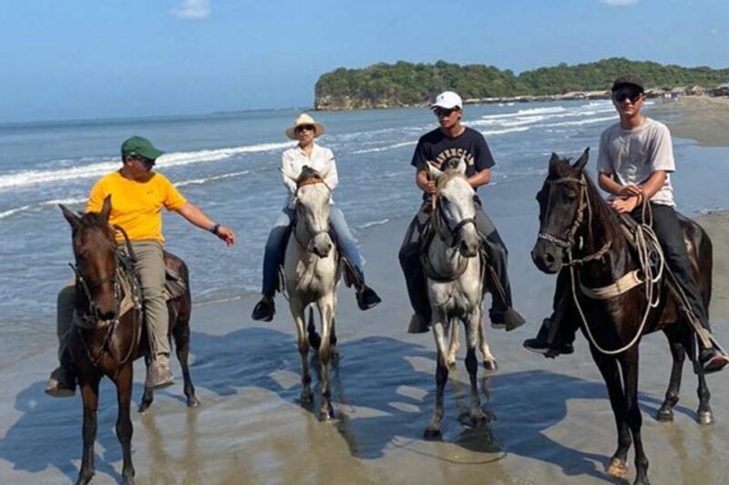 Horseback Riding Along the Beaches of Cartagena at Sunset - Unique Tour Through Local Town Life