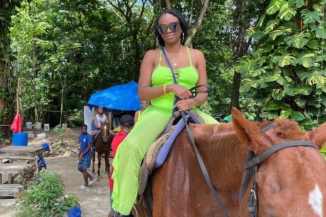 Horseback Riding and Swimming in Dunns River Falls - Dunns River Falls Exploration