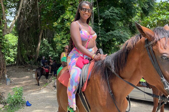 Horseback Riding and Swimming then Dunn's River Falls - An Introduction to the Tour