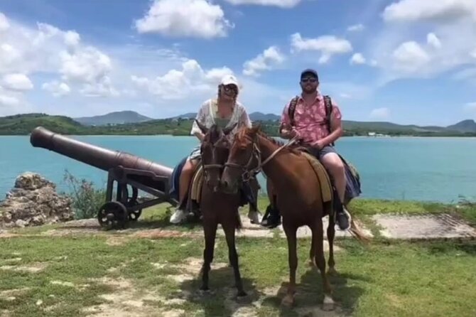 Horseback Riding at Hawksbill Beach in Five Islands Antigua - Meeting and Pickup Options