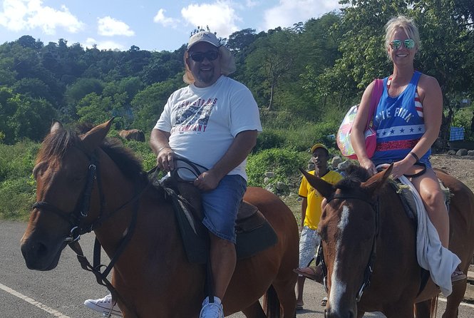 Horseback Riding, ATV & Blue Hole (Land & Sea) From Falmouth - Overview of the Experience