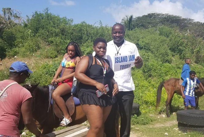 Horseback Riding, ATV & Blue Hole (Land & Sea) From Falmouth - Praise for Tour Guide