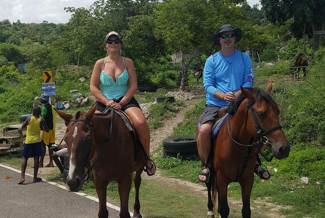 Horseback Riding, ATV & Blue Hole (Land & Sea) From Falmouth - Exploring Jamaican Beaches and Villages