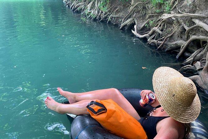 Horseback Riding , Blue Hole Secret Falls & River Tubing Combo - River Tubing for Adrenaline-Seekers
