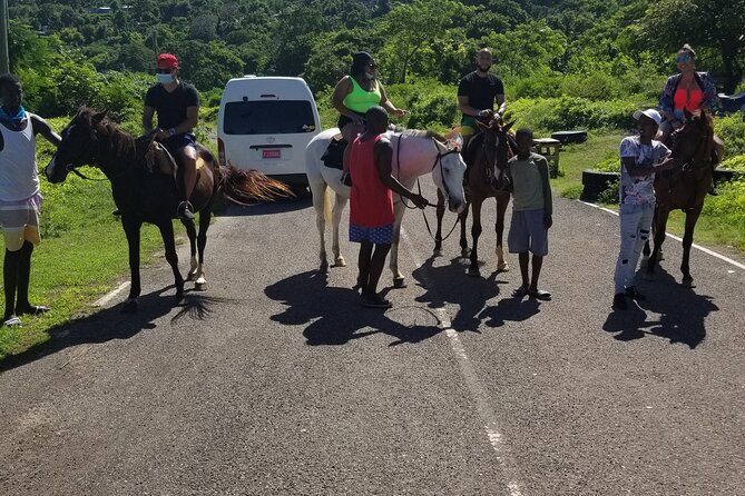 Horseback Riding & Swim in the Ocean, Bluehole Falls [Ocho Rios ] - White-Water Rafting Adventure