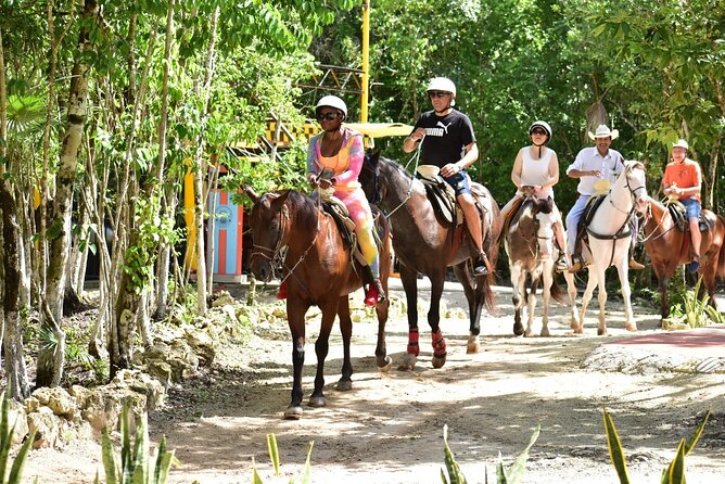 Horseback Riding Tour With Atv, Ziplines Cenote and Lunch - Safety and Equipment