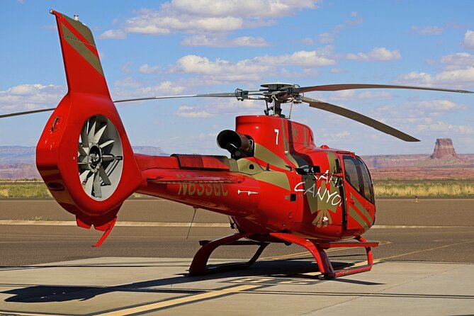 Horseshoe Bend Helicopter Flight From Page - Flexible Booking and Cancellation Policy