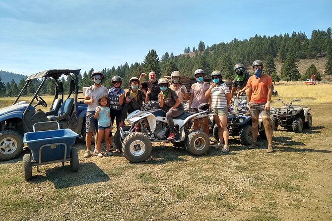 Hot Air Balloon & ATV Adventure - Snowmobile Tour Experience