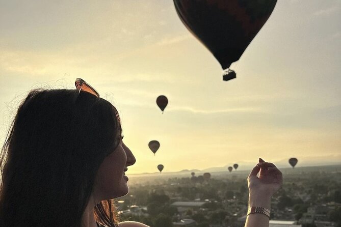 Hot Air Balloon Flight in Teotihuacan - Soaring Above the Ancient City