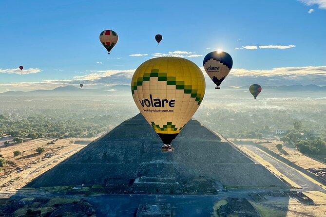 Hot Air Balloon Flight Over Teotihuacan, From Mexico City - Highlights of the Flight