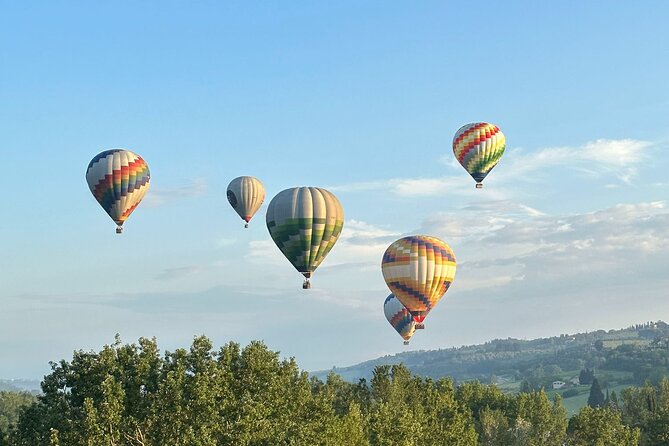 Hot Air Balloon Flight Over Tuscany From Siena - Aerial Views and Sights