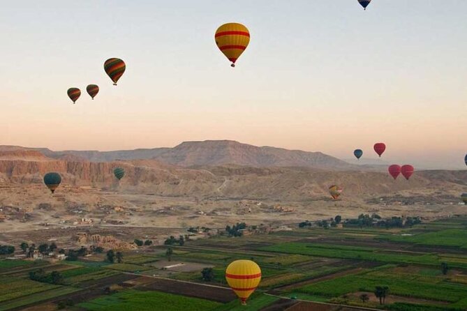Hot Air Balloon in Luxor - Soaring Over Ancient Luxor