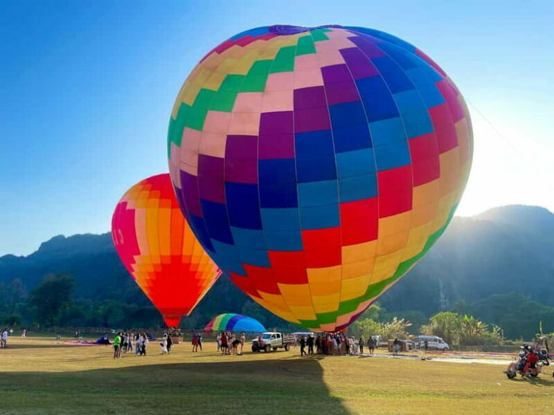 Hot Air Balloon in VangVieng pick up-drop off - Authentic Feedback from Travelers