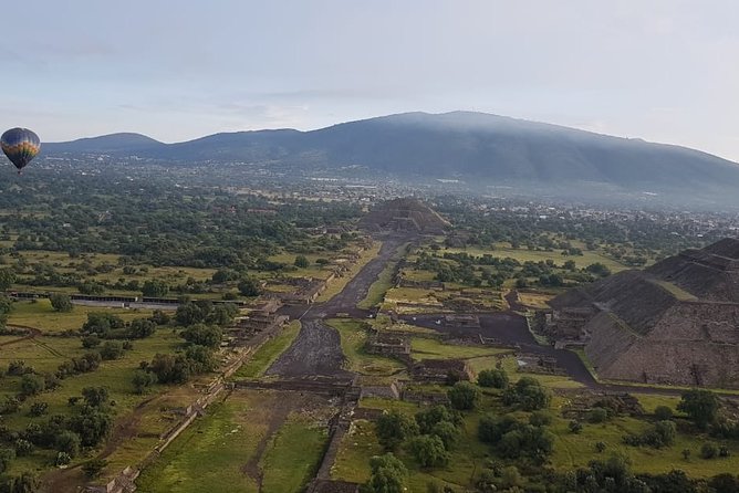 Hot Air Balloon Pyramids From the Air - Convenient Hotel and Airbnb Pickup