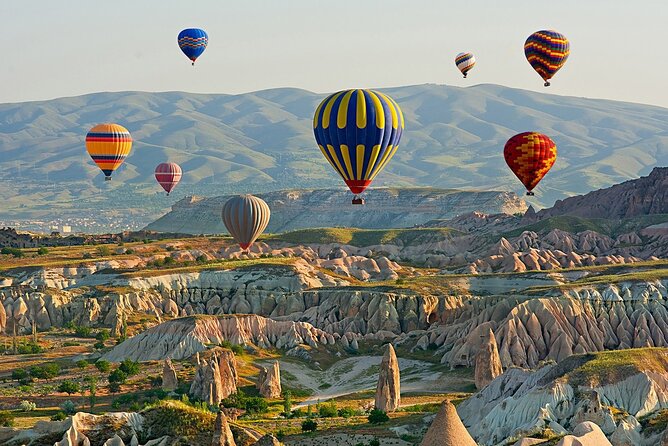 Hot Air Balloon Ride Cappadocia Goreme & Champagne Party - Stunning Panoramic Views of Cappadocia