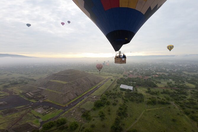 Hot Air Balloon Ride in Teotihuacan From CDMX With Breakfast - Exploring Teotihuacan Ruins