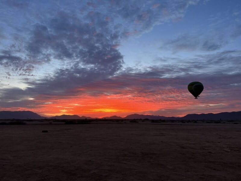 Hot Air Balloon Ride Over Marrakech (Small Group) - Booking Information