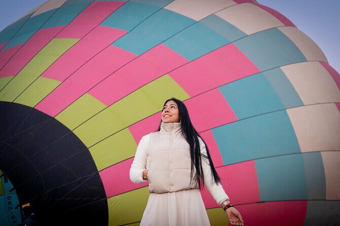 Hot air balloon ride with breakfast in Cueva from CDMX - Key Points