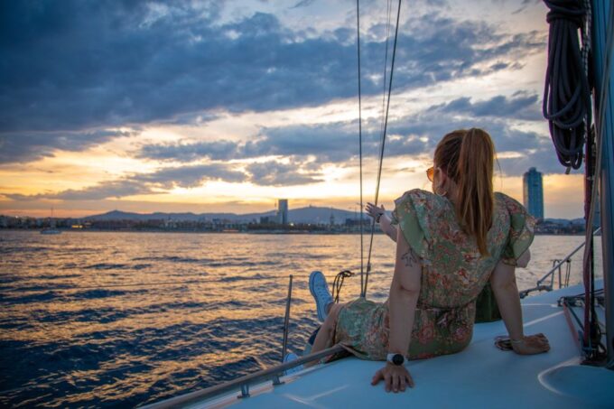 Hot Air Ballooning & Sailing Adventure From Barcelona - Sailing Along Mediterranean Coast