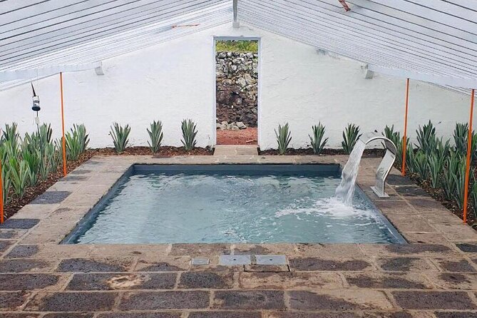Hot Water Pool Bath Inside Pineapple Plantation & Dinner - Location and Meeting Point