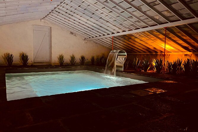 Hot Water Pool Bath Inside Pineapple Plantation & Dinner - Pineapple-Inspired Menu Items