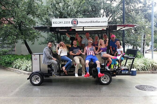 Houston Bike Bar 2 Hour Party Bike Tour in Houston - Highlights of the Tour Route
