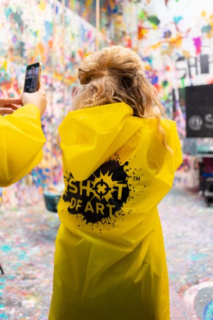 Houston: Paint Shooting and Spinning Experience for Adults - Key Points