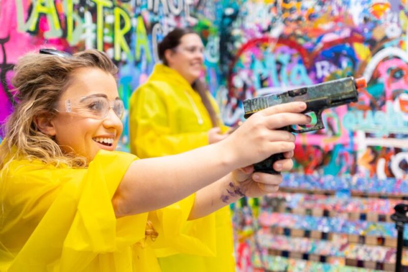 Houston: Paint Shooting and Spinning Experience for Adults - Included Materials