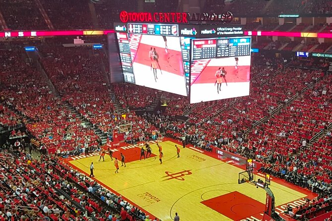 Houston Rockets Basketball Game Ticket at Toyota Center - Location and Pickup