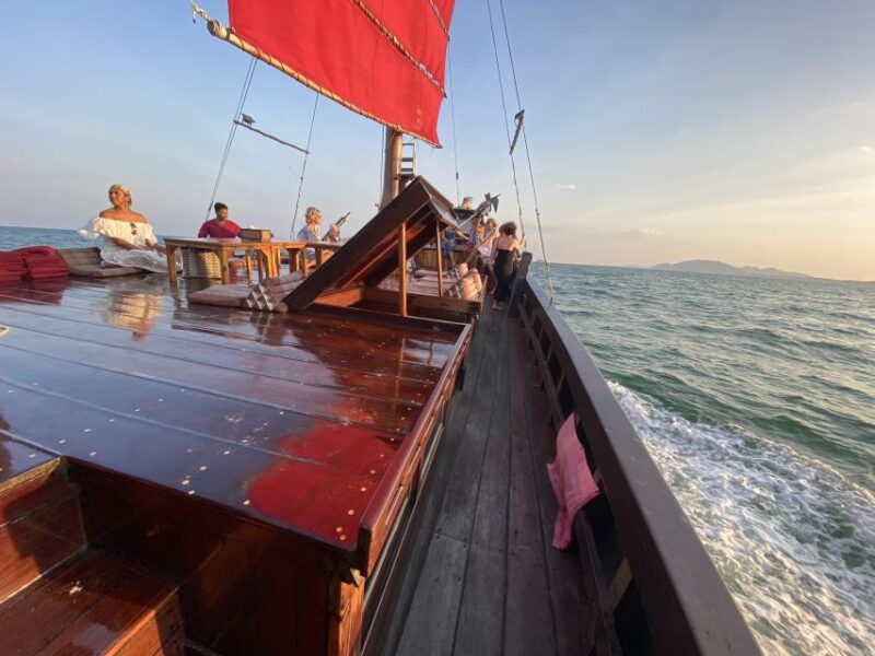 Hua Hin: Siamtara Sunset Sailing Dinner Cruise With Pickup - Booking and Cancellation Policy