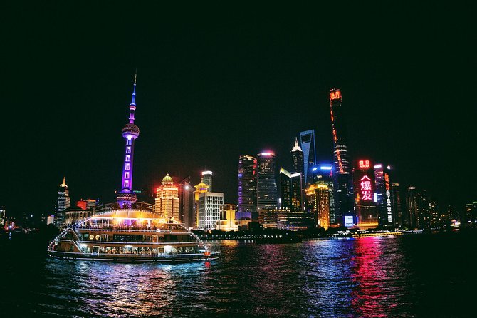 Huangpu River Cruise and Shanghai Nightlife Experience With Optional Late Dinner - Transportation and Guide Service