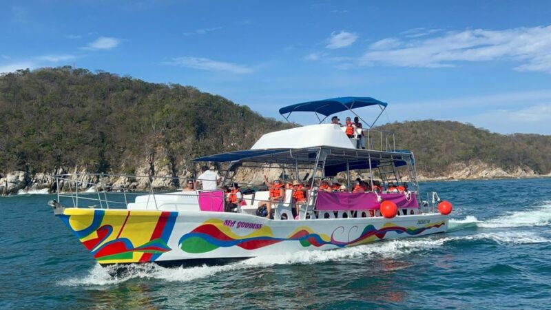 Huatulco Bay: Bahías Boat Tour & Snorkeling Experience - Itinerary and Experience