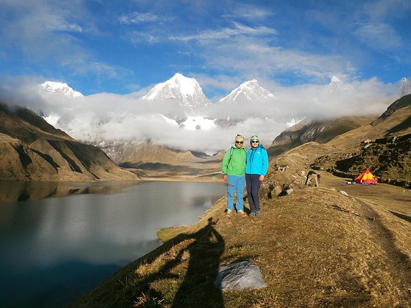 Huayhuash Trek (10 Days) - Laguna Sarapococha: Simpson and Yates Camp