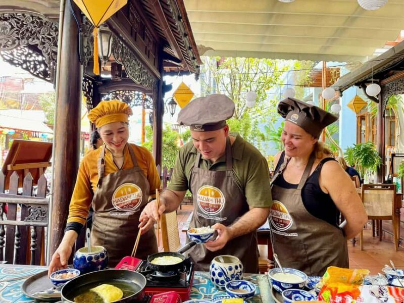 Hue City: Cyclo, Market Tour & Cooking Class at Madam Thu - The market visit: colorful, lively, and educational