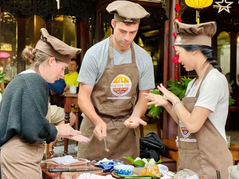 Hue City: Cyclo, Market Tour & Cooking Class at Madam Thu - Why this tour works for travelers