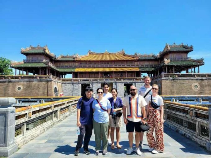 Hue City Group Tour: Thien Mu Pagoda - Citadel - Royal Tomb - Exploring the Citadel