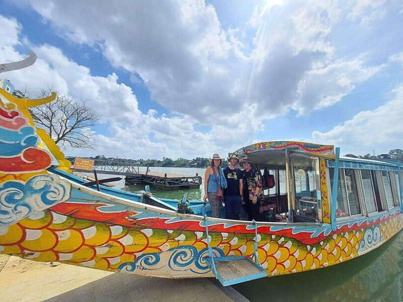 Hue Dragon Boat Tour: Perfume River, Royal Tombs & Pagoda - Tour Inclusions