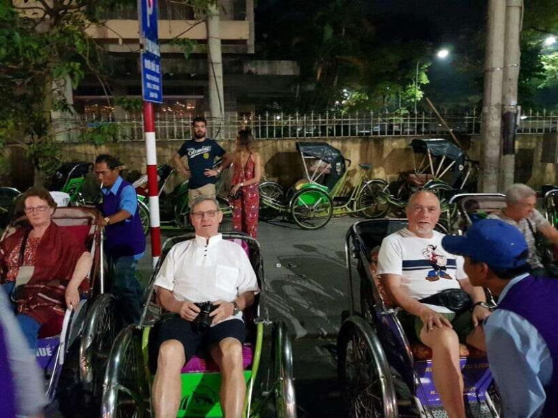 Hue Evening Foodie Cyclo Tour & Folk Music on Perfume River - Dragon Boat Ride With Folk Music