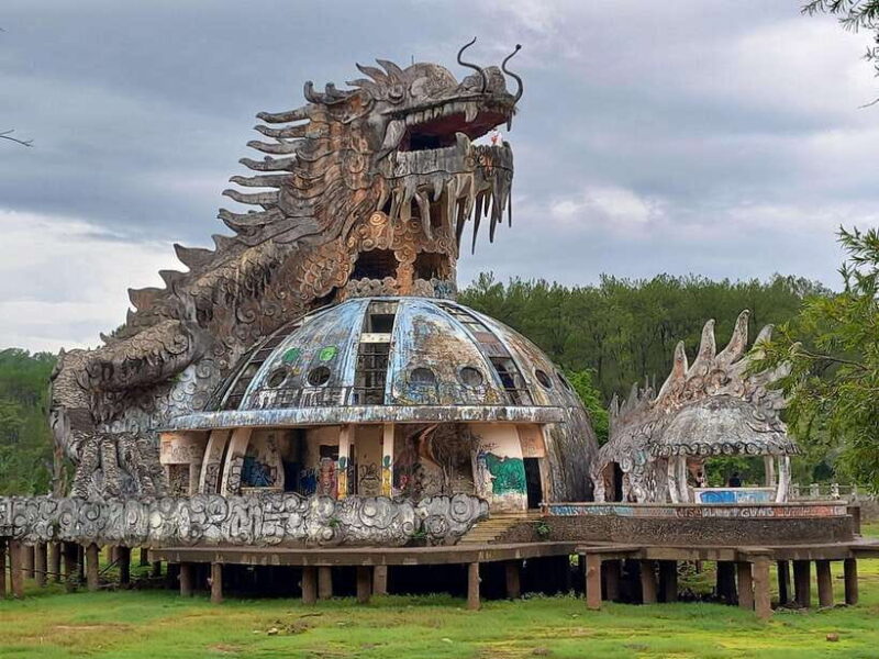 Hue Imperial City & Abandoned Water Park Tour by E-Scooter - Taking in Thuy Bieu Village