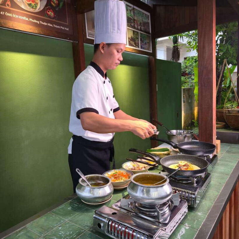 Hue: Market Tour and Cooking Class With Typical Dishes - Inclusions and Exclusions