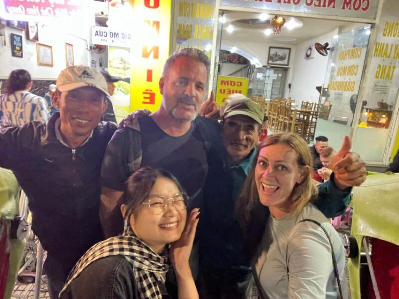 Hue : Night Local Street Food Tour by Vietnamese Cyclo - Pickup and Drop-off