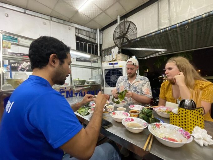 Hue : Night Local Street Food Tour by Vietnamese Cyclo - Cyclo Through Hues Beauties