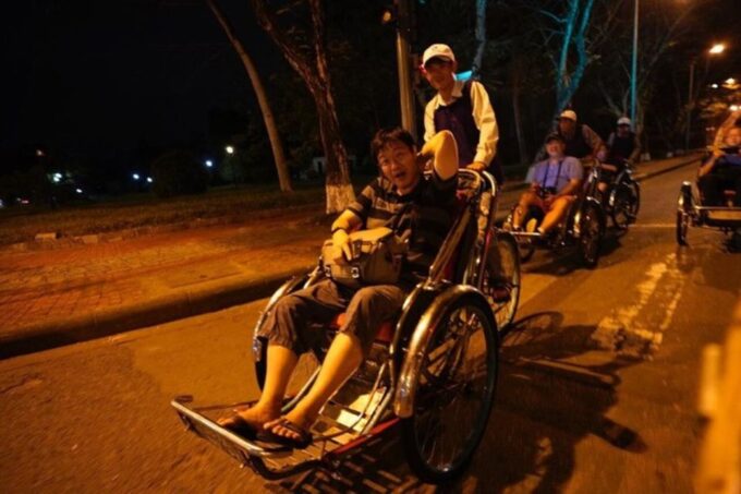 Hue: Night Street Food Tour by Cyclo With a Local Guide - Inclusions and Exclusions