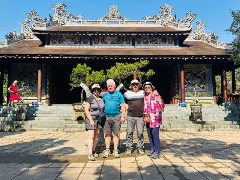 Hue: Royal Tombs & Pagoda Tour By Dragon Boat & Private Car - Exploring the Perfume River by Dragon Boat