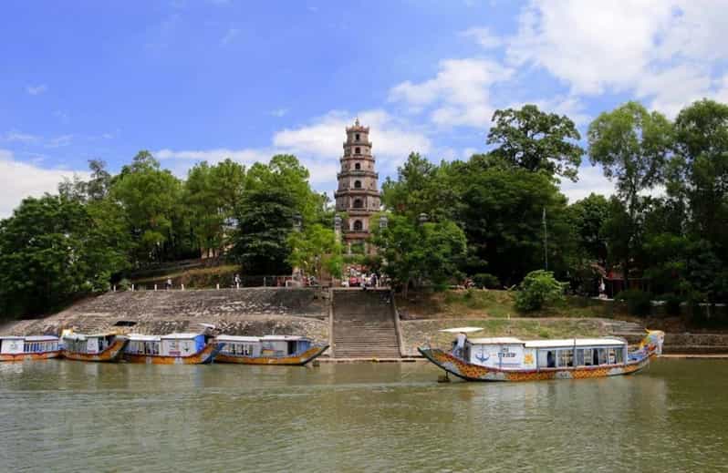 Hue : Royal Tombs- Thien Mu Pagoda- Dragon Boat Private Tour - Itinerary Highlights
