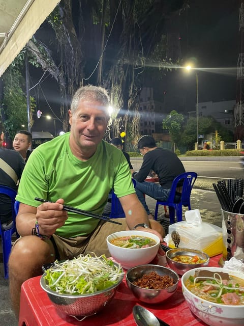 Hue : Street Food Tour by Cyclo And Listening To Hue Songs - Hue Cuisine and Local Dishes