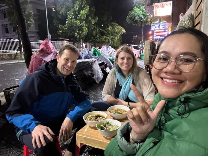 Hue : Street Food Tour by Cyclo And Listening To Hue Songs - Cyclo Ride and Scenic Views