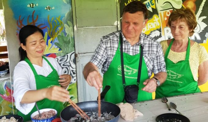 Hue: Thanh Toan Bridge Motorbike Tour With Cooking Class - Exploring Thanh Toan Bridge
